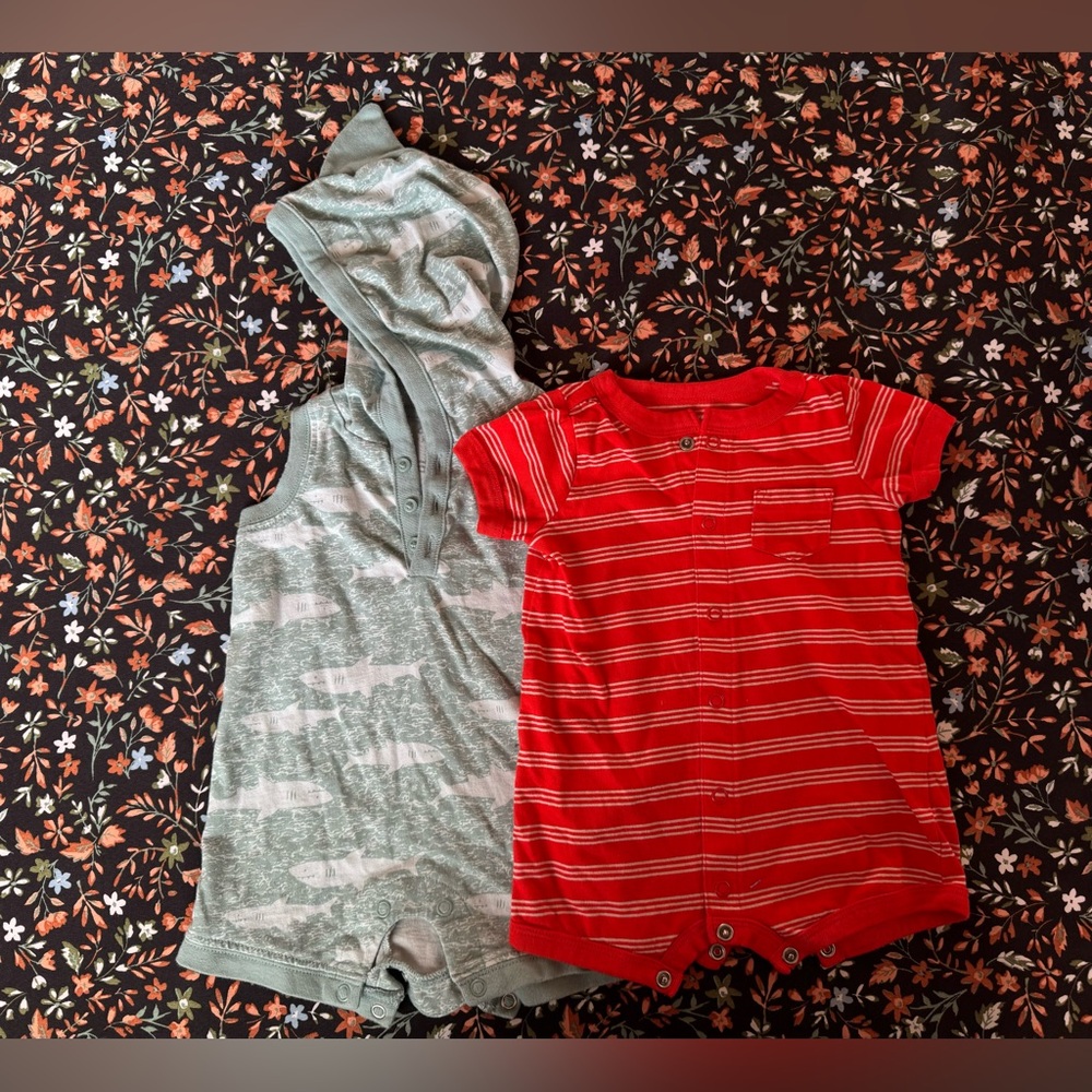Assorted baby boy clothes